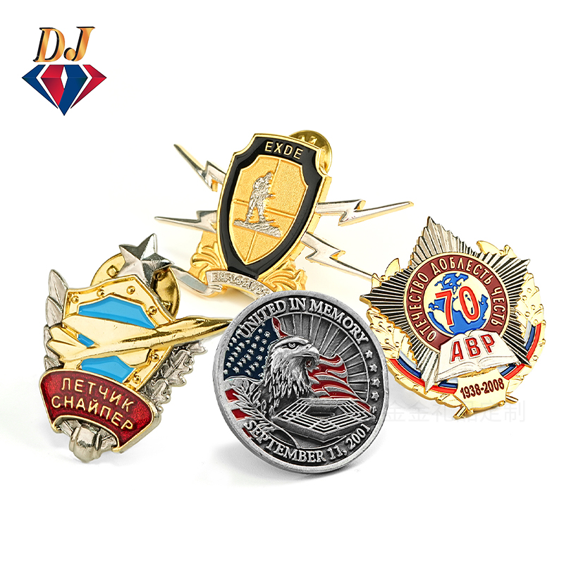 金属纪念徽章定制